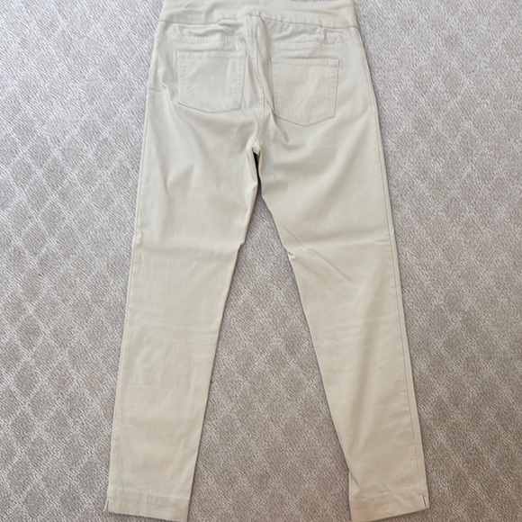 Soft Surroundings Beige Skinny Pants S - Picture 2 of 5
